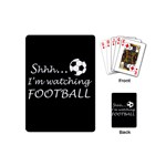 Football fan  Playing Cards (Mini)  Back