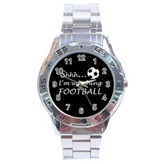 Football fan  Stainless Steel Analogue Watch