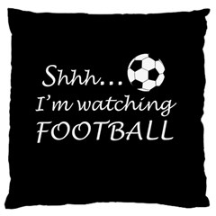 Football fan  Large Cushion Case (One Side)