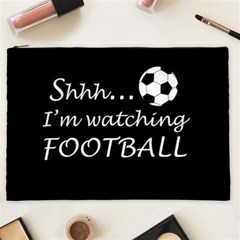 Football Fan  Cosmetic Bag (xxl)  by Valentinaart