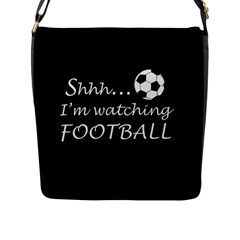 Football fan  Flap Messenger Bag (L) 