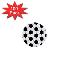 Football 1  Mini Buttons (100 Pack)  by Valentinaart