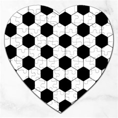 Football Jigsaw Puzzle (heart) by Valentinaart