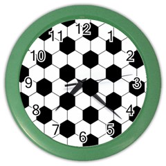 Football Color Wall Clocks by Valentinaart