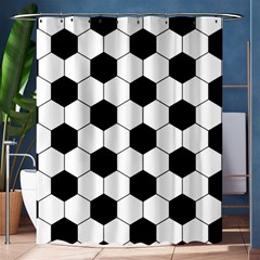 Football Shower Curtain 60  X 72  (medium)  by Valentinaart