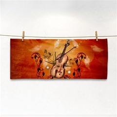 Violin With Violin Bow And Dove Cosmetic Storage Cases by FantasyWorld7