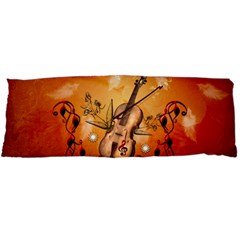 Violin With Violin Bow And Dove Body Pillow Case Dakimakura (two Sides) by FantasyWorld7