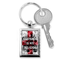 Football Is My Religion Key Chains (rectangle)  by Valentinaart