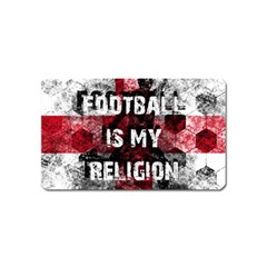 Football Is My Religion Magnet (name Card) by Valentinaart