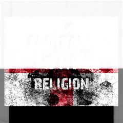 Football Is My Religion Rectangular Jigsaw Puzzl by Valentinaart