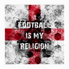 Football Is My Religion Medium Glasses Cloth by Valentinaart