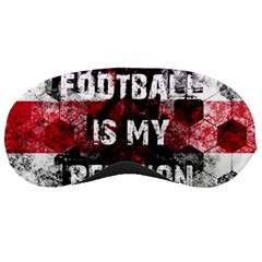 Football Is My Religion Sleeping Masks by Valentinaart