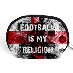 Football Is My Religion Accessory Pouches (medium)  by Valentinaart