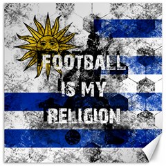 Football Is My Religion Canvas 16  X 16   by Valentinaart