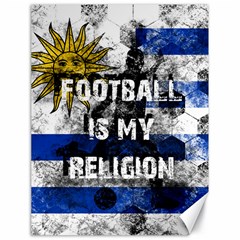 Football Is My Religion Canvas 18  X 24   by Valentinaart