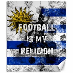 Football Is My Religion Canvas 20  X 24   by Valentinaart