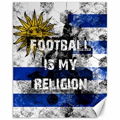 Football Is My Religion Canvas 11  X 14   by Valentinaart