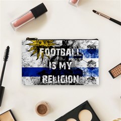 Football Is My Religion Cosmetic Bag (small)  by Valentinaart