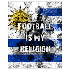 Football Is My Religion Drawstring Bag (small) by Valentinaart