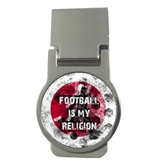 Football Is My Religion Money Clips (round)  by Valentinaart