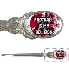 Football Is My Religion Letter Openers by Valentinaart