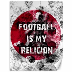 Football Is My Religion Canvas 36  X 48   by Valentinaart