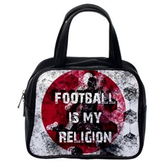 Football Is My Religion Classic Handbags (one Side) by Valentinaart