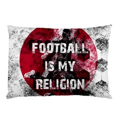 Football Is My Religion Pillow Case by Valentinaart