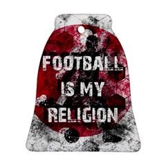 Football Is My Religion Ornament (bell)