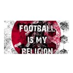 Football is my religion Satin Wrap Front