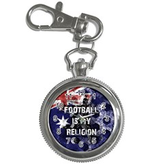 Football Is My Religion Key Chain Watches by Valentinaart