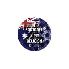 Football Is My Religion Golf Ball Marker (4 Pack) by Valentinaart