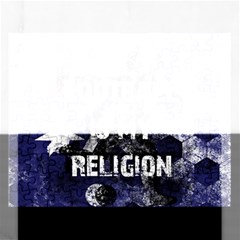 Football Is My Religion Rectangular Jigsaw Puzzl by Valentinaart