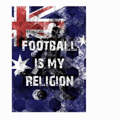 Football Is My Religion Large Garden Flag (two Sides) by Valentinaart