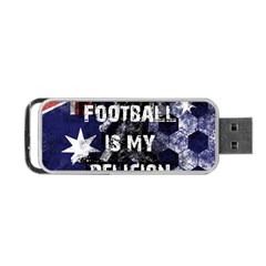 Football Is My Religion Portable Usb Flash (one Side) by Valentinaart