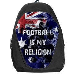 Football Is My Religion Backpack Bag by Valentinaart