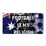 Football is my religion Satin Wrap Front