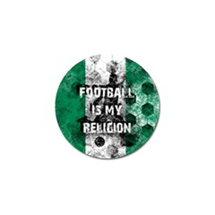 Football Is My Religion Golf Ball Marker (10 Pack) by Valentinaart