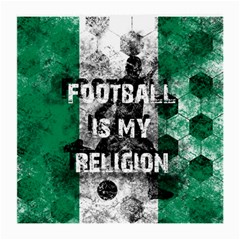 Football Is My Religion Medium Glasses Cloth by Valentinaart