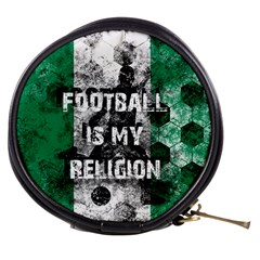 Football Is My Religion Mini Makeup Bags by Valentinaart