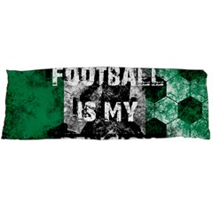 Football Is My Religion Body Pillow Case (dakimakura) by Valentinaart