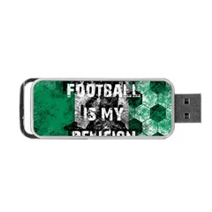 Football Is My Religion Portable Usb Flash (two Sides) by Valentinaart