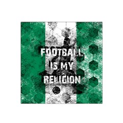 Football Is My Religion Satin Bandana Scarf by Valentinaart