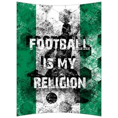 Football Is My Religion Back Support Cushion by Valentinaart