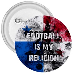 Football Is My Religion 3  Buttons by Valentinaart