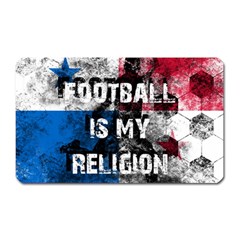 Football Is My Religion Magnet (rectangular) by Valentinaart