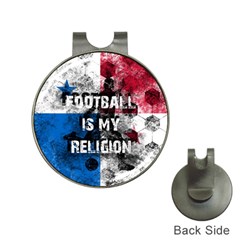 Football Is My Religion Hat Clips With Golf Markers by Valentinaart