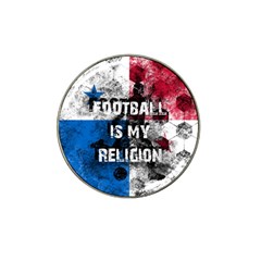 Football Is My Religion Hat Clip Ball Marker by Valentinaart