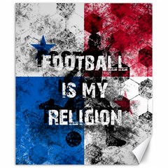 Football Is My Religion Canvas 20  X 24   by Valentinaart