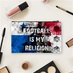 Football is my religion Cosmetic Bag (Medium)  Back